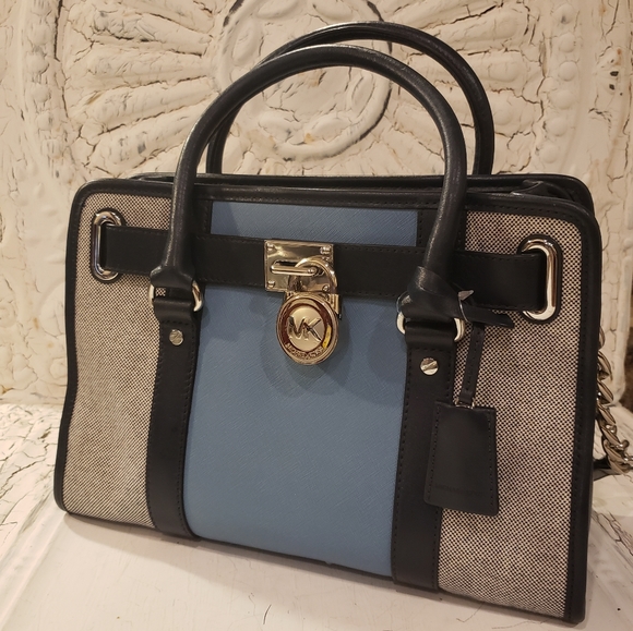 MICHAEL Michael Kors Handbags - Michael Kors Hamilton Canvas Tweed Handbag